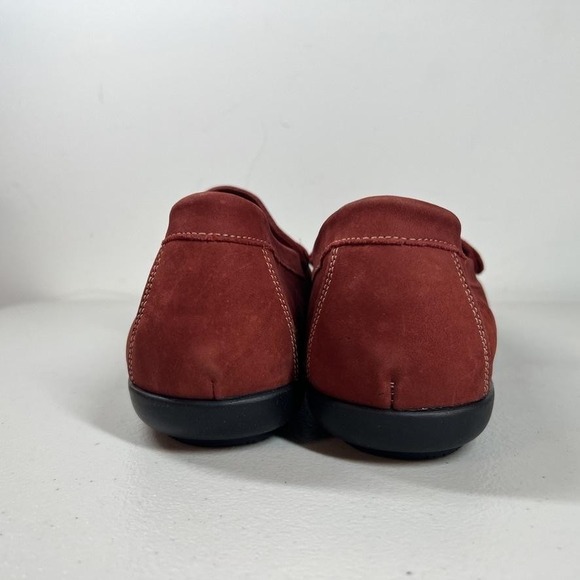 Martin Dingman Loafers Mens 10.5‎ Brick Mike Nubuck Suede Penny Loafer Moccasin main image 4